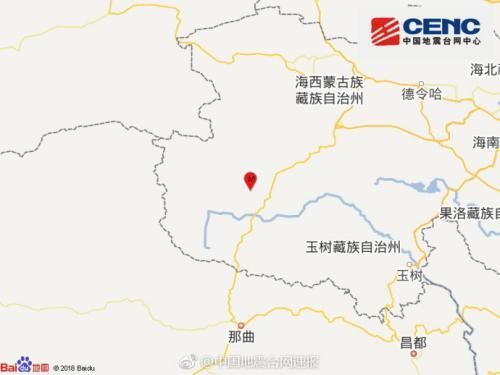 青海治多发生5.1级地震 县城无震感