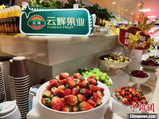 在红星全球农批中心二期能购买到各种水果。　杨华峰 摄