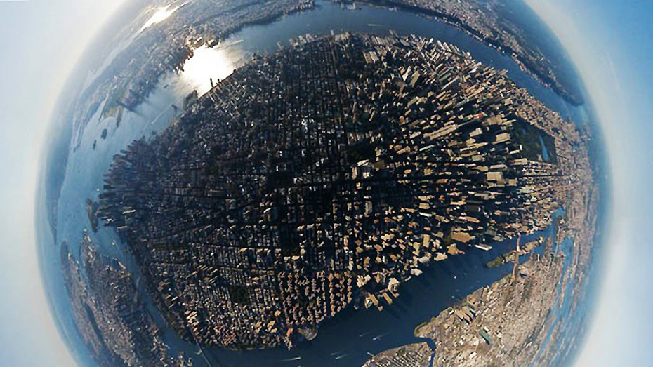 360度航拍 全球城市3D效果全景图