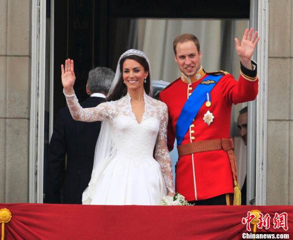 英国王室世纪婚礼+威廉王子迎娶平民王妃(74)