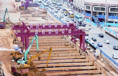 长沙安排城建项目125个地铁2号线延伸至西三
